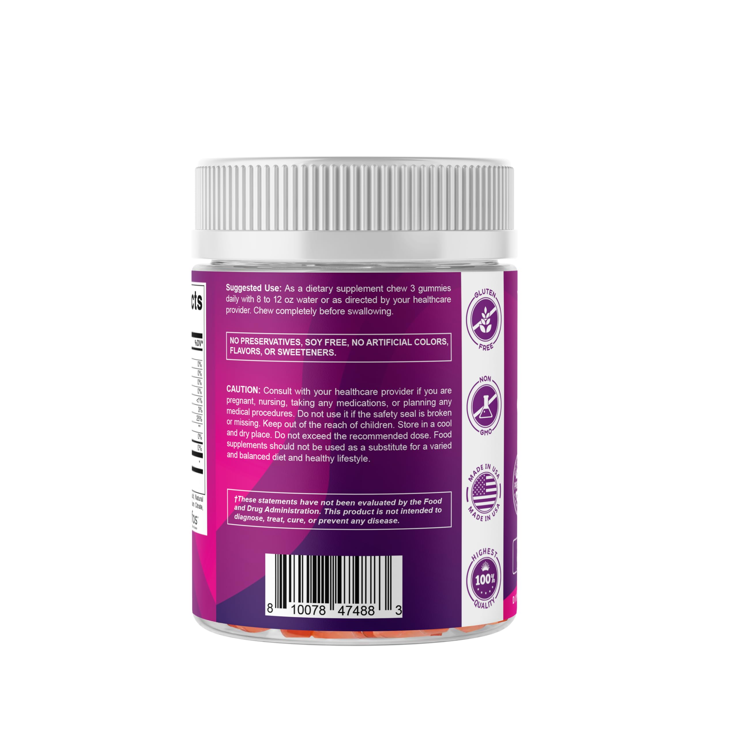 Vitamatic gominolas en bolsa de viaje para suplementación portátil