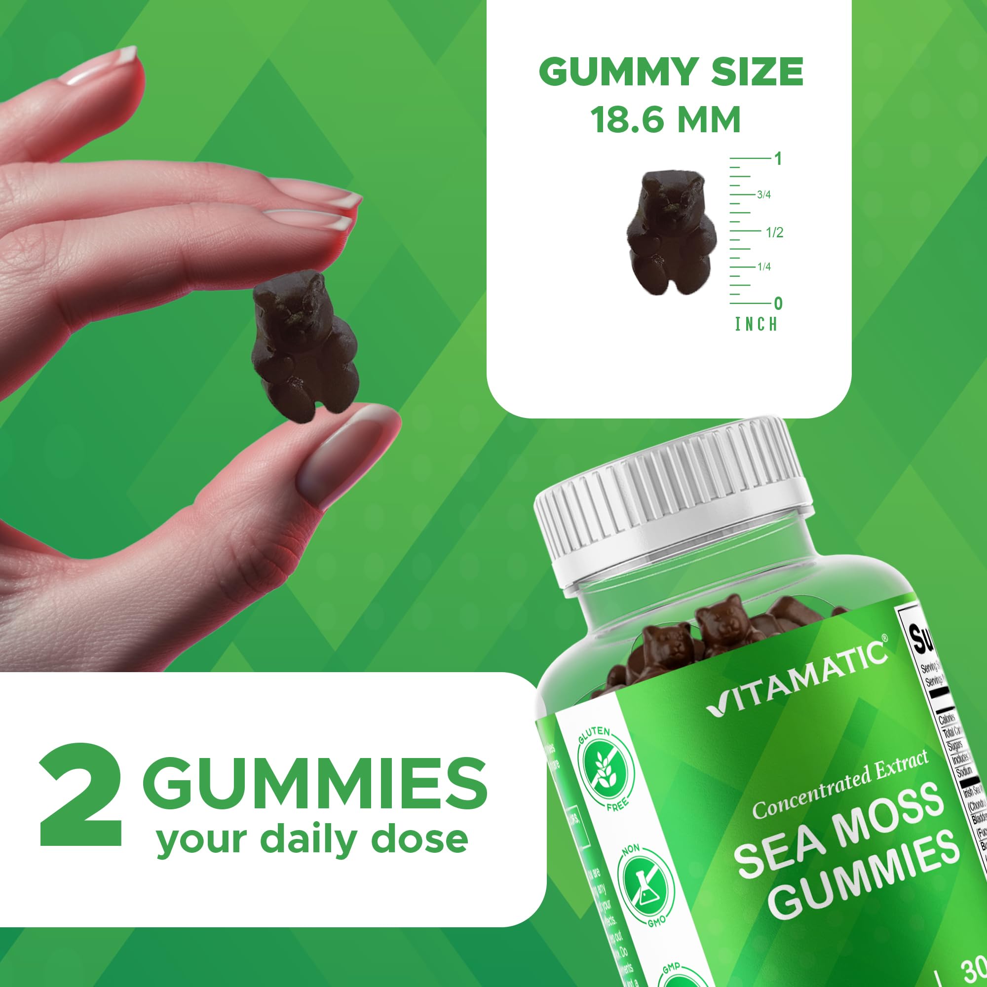 Vitamatic detalle de etiqueta nutricional para ver ingredientes clave
