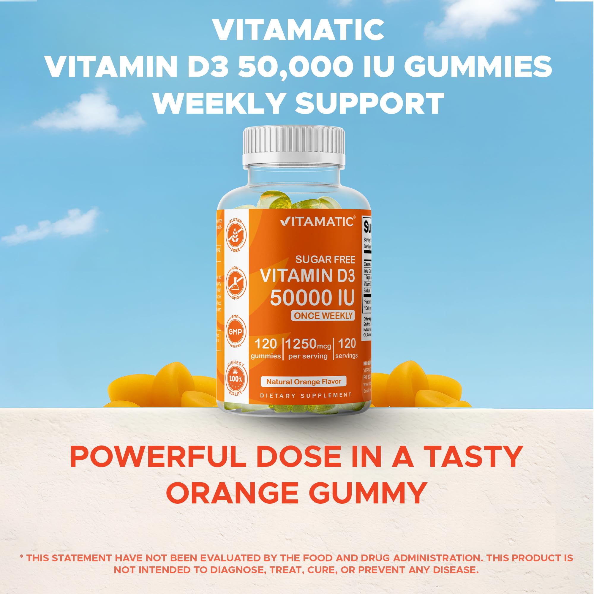 Vitamatic detalle de etiqueta nutricional y lista de ingredientes