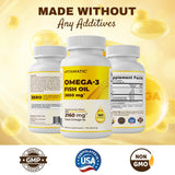 Vitamatic etiqueta nutricional enfocada en EPA y DHA concentrados