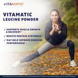 Vitamatic etiqueta nutricional clara con información de 5 g por toma
