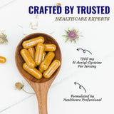 Etiqueta nutricional de Vitamatic NAC con información clara de ingredientes