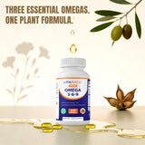 Vitamatic etiqueta nutricional clara con información de omegas