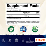 Vitamatic etiqueta principal con información de 1000 mg y sin aditivos