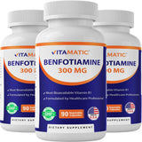 Vitamatic frasco delantero mostrando etiqueta clara y beneficio de suministro prolongado