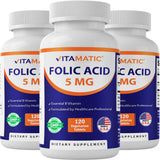 Vitamatic frasco delantero mostrando el envase y beneficio de alta potencia