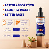 Vitamatic frasco en mano que ilustra facilidad de uso y tamaño portátil