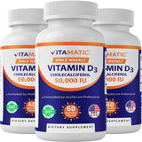 Vitamatic frasco frontal mostrando dosis semanal y 60 cápsulas para cumplimiento
