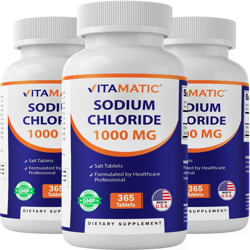 Vitamatic frasco frontal que muestra 365 tabletas, facilita almacenamiento prolongado