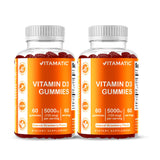 Vitamatic frasco frontal mostrando etiqueta y cantidad, fácil identificación