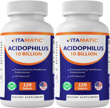 Vitamatic frente del empaque mostrando diseño y cantidad total para fácil identificación