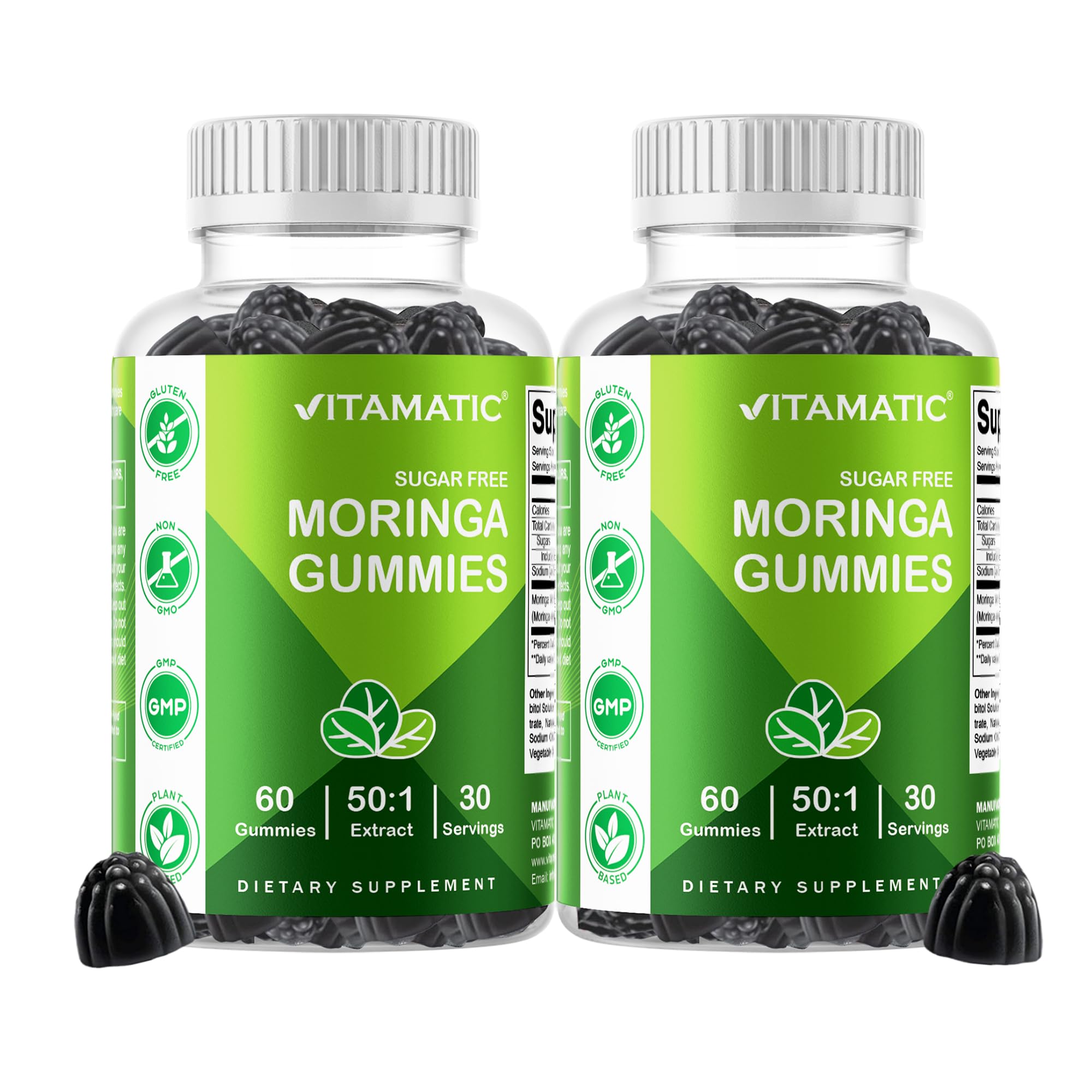 Vitamatic frente del empaque mostrando pack doble y beneficios