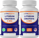 Vitamatic empaque frontal mostrando 240 cápsulas y beneficios clave