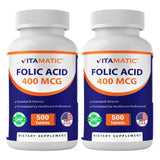 Vitamatic frente del envase mostrando la etiqueta y beneficio de suministro prolongado