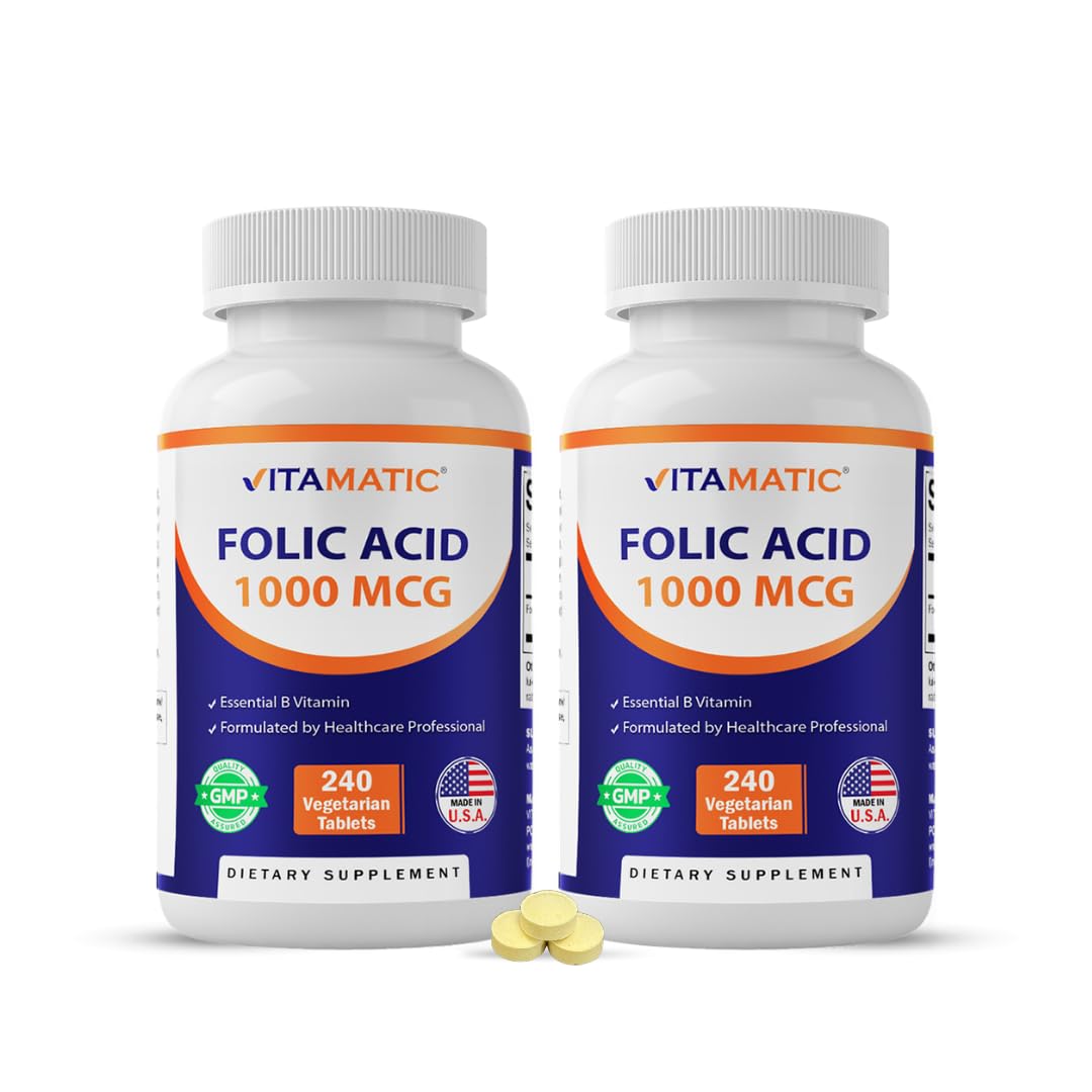 Vitamatic frasco frontal con etiquetado claro y beneficio de dosis alta