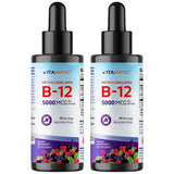 Vitamatic frasco frontal mostrando la marca y concentración para identificación rápida