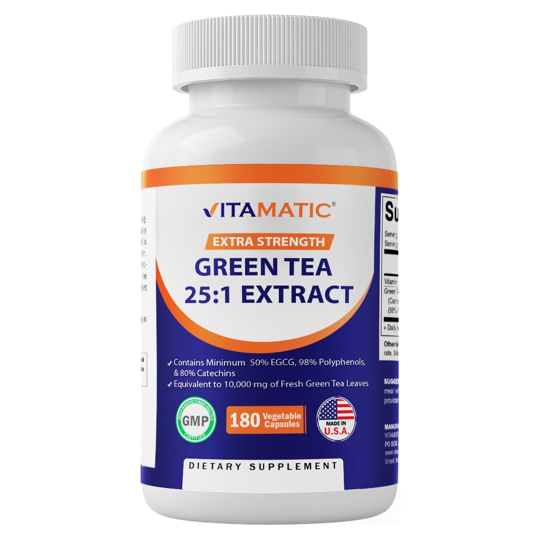 Vitamatic frontal del envase mostrando cápsulas y cantidad 180