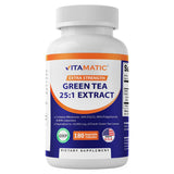 Vitamatic frontal del envase mostrando cápsulas y cantidad 180