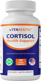 Vitamatic envase frontal mostrando la fórmula vegana y beneficios de equilibrio
