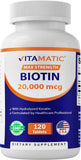 Vitamatic frontal del envase mostrando marca y cantidad — confianza y claridad