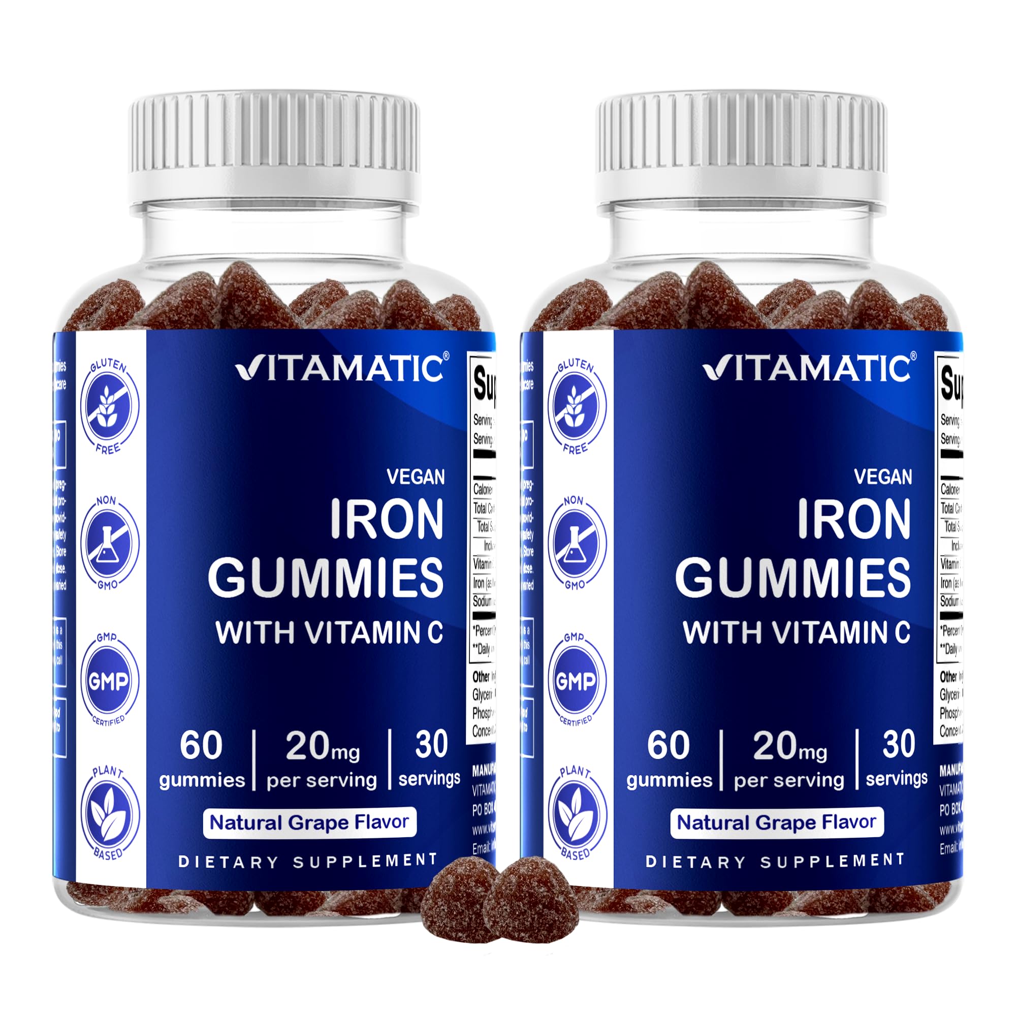 Vitamatic frontal del envase mostrando etiqueta y cantidad
