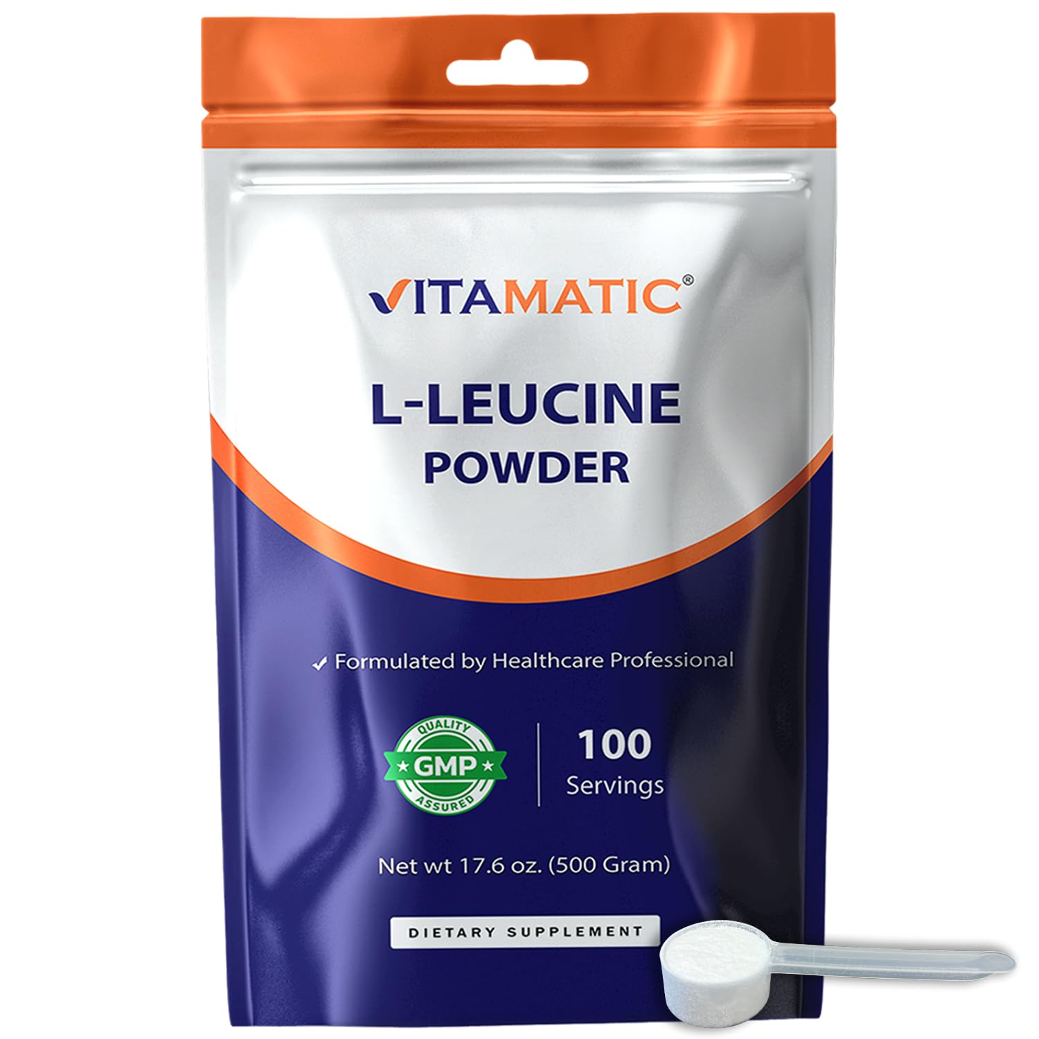 Vitamatic envase frontal mostrando marca y tamaño 500 g para compra clara