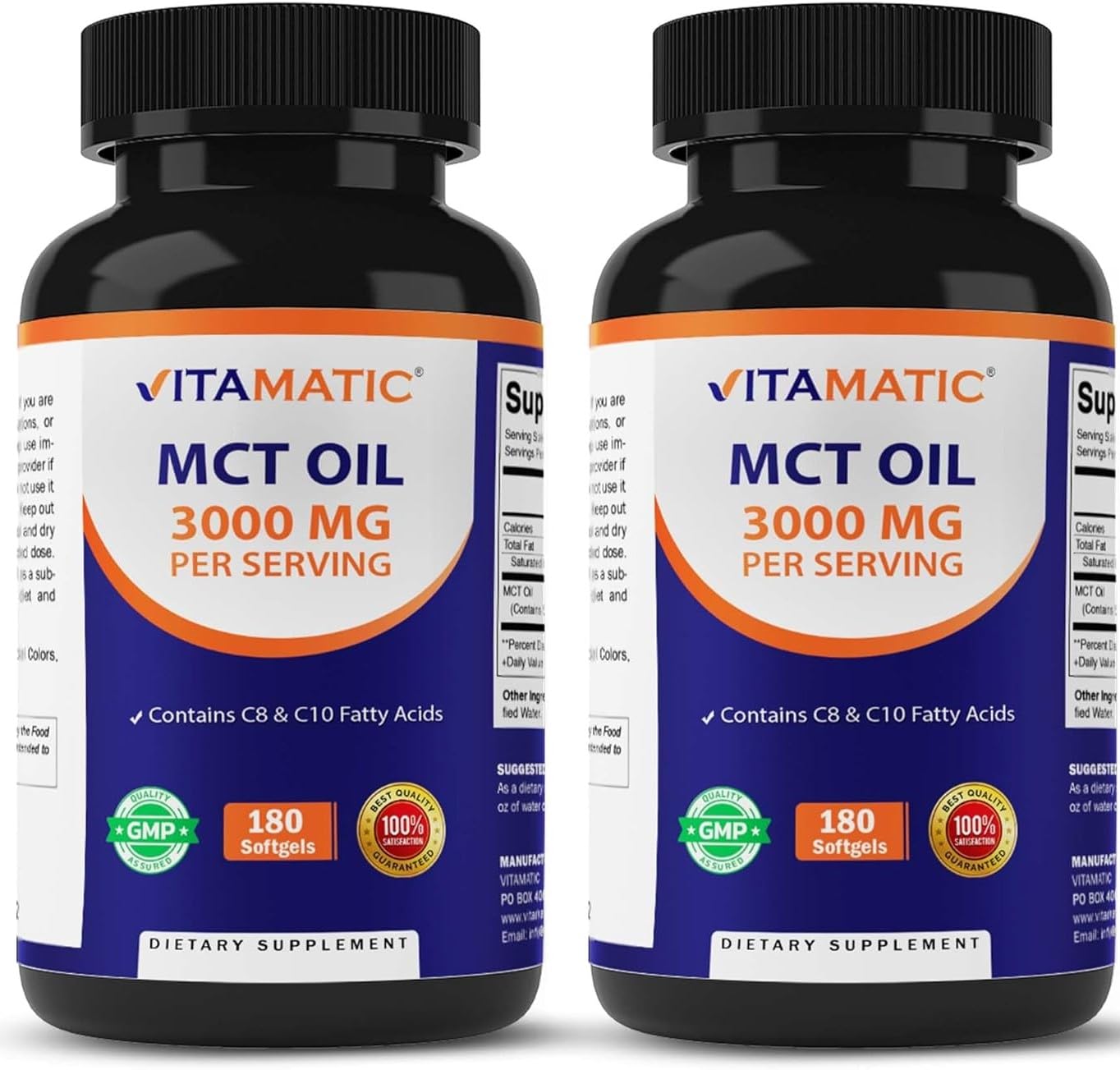 Vitamatic frontal del doble envase mostrando presentación y cantidad