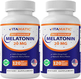 Vitamatic frontal del envase mostrando el pack y cantidad, transmite confianza