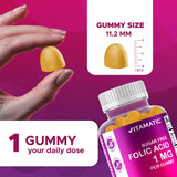 Vitamatic varias gominolas dentro del frasco, conveniencia de almacenamiento