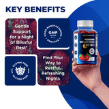 Vitamatic gomita en mano para mostrar tamaño y porción visual