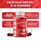 Vitamatic gomitas distribuidas sobre fondo blanco, fácil identificación