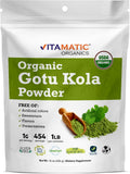 Vitamatic envase frontal mostrando etiqueta y certificación orgánica que inspira confianza