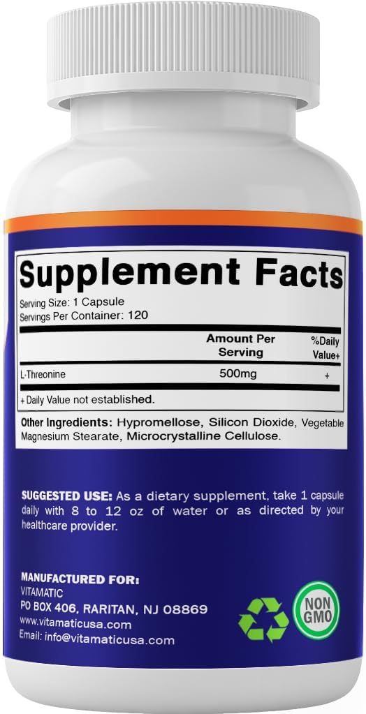Vitamatic lista de ingredientes ampliada que muestra ausencia de alérgenos