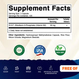 Vitamatic cápsula en primer plano mostrando superficie lisa y fácil tragar