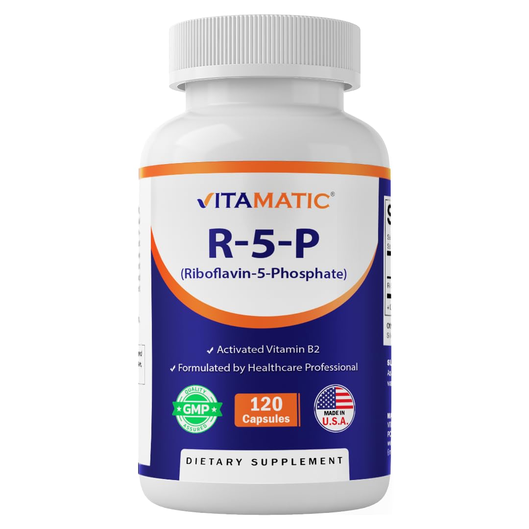 Vitamatic frasco frontal que muestra diseño y cantidad del producto
