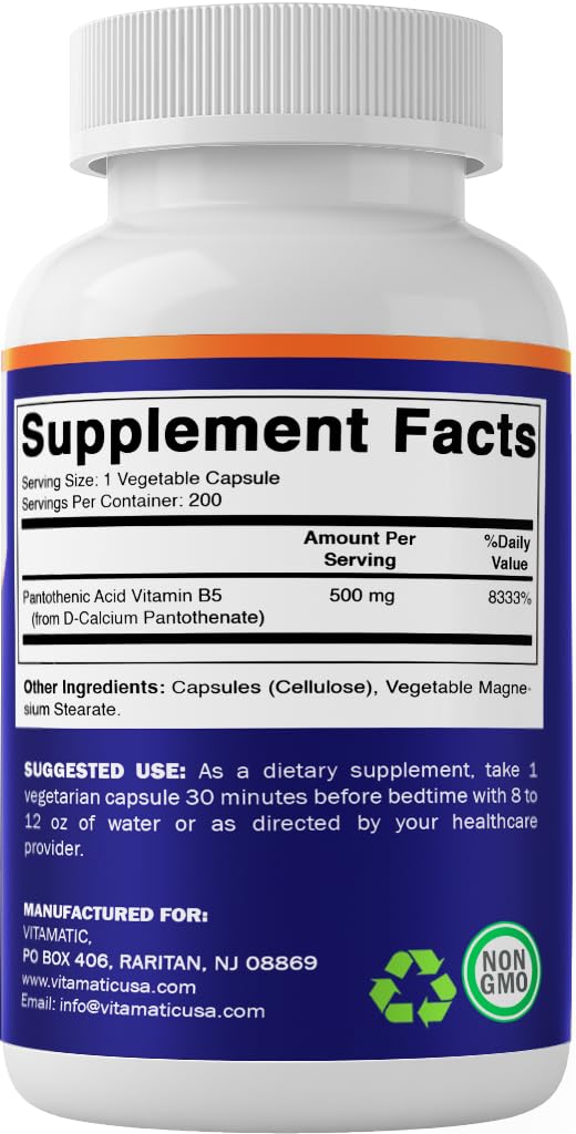 Vitamatic sello GMP en etiqueta que destaca control de calidad