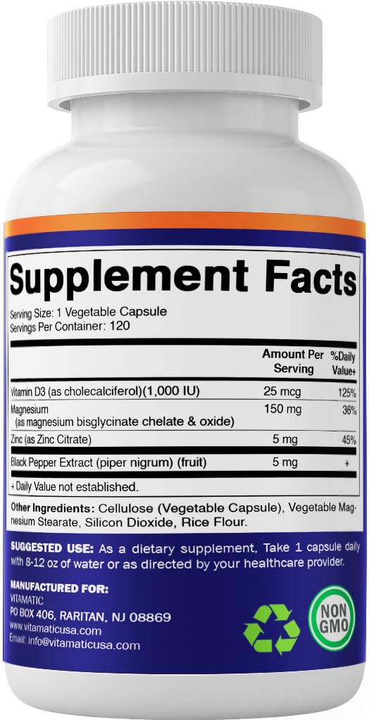 Vitamatic sello GMP y libre de alérgenos que destaca control de calidad