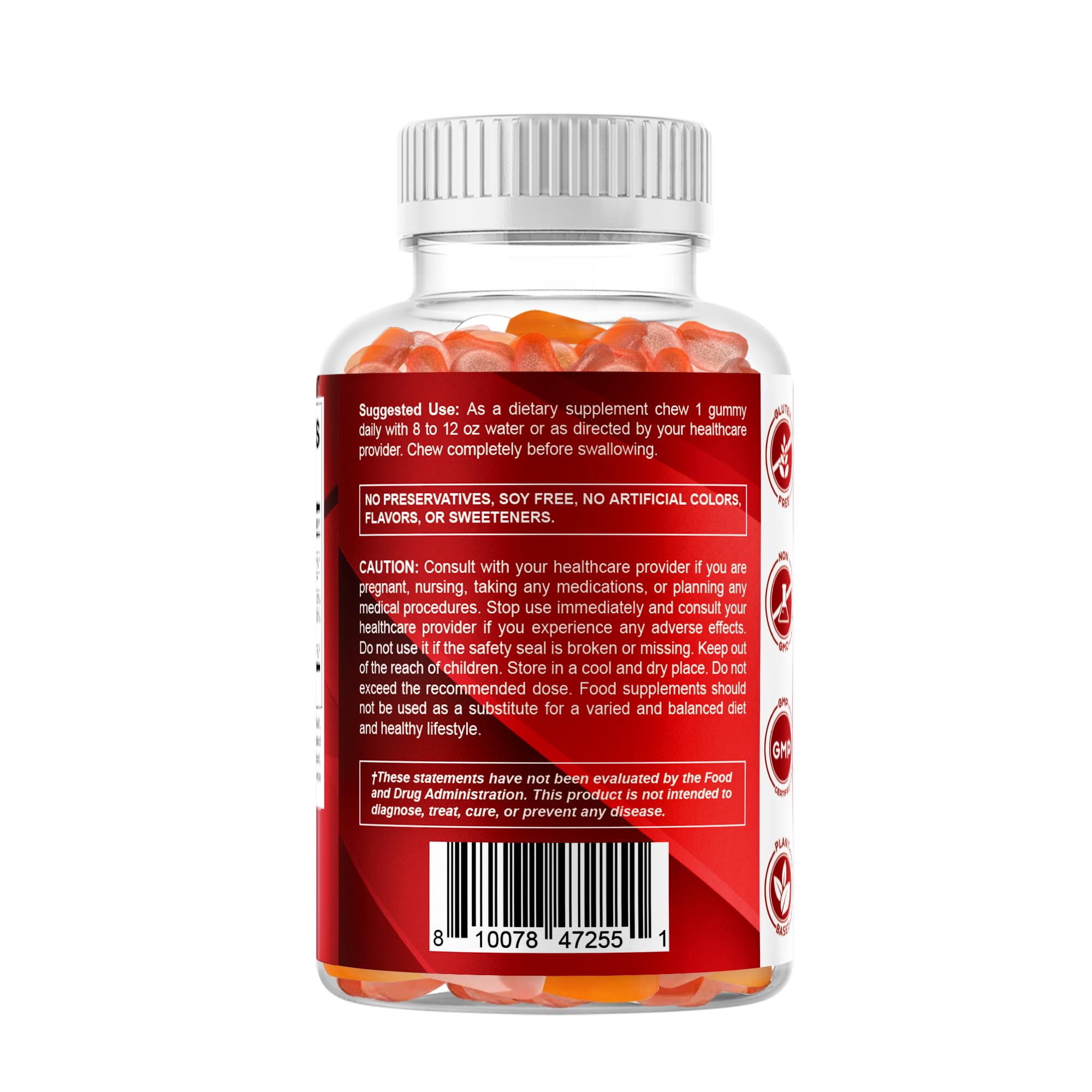 Vitamatic sello sin gluten y Non-GMO, confianza en la fórmula