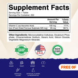 Vitamatic tabletas recubiertas en primer plano, fácil de tragar y sabor reducido