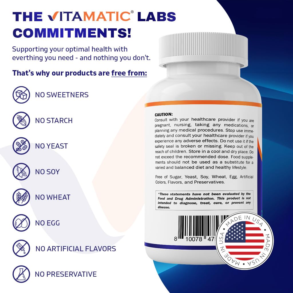 Vitamatic comparación de tamaño con moneda para referencia de escala