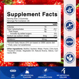 Vitamatic detalle de textura de gominola pectínica, fácil de masticar