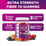 Vitamatic gominolas junto a desayuno para integrar fibra cotidiana