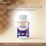 Vitamatic tableta en mano para mostrar tamaño y dosificación práctica