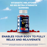 Vitamatic uso nocturno en mesita de noche para rutina relajante