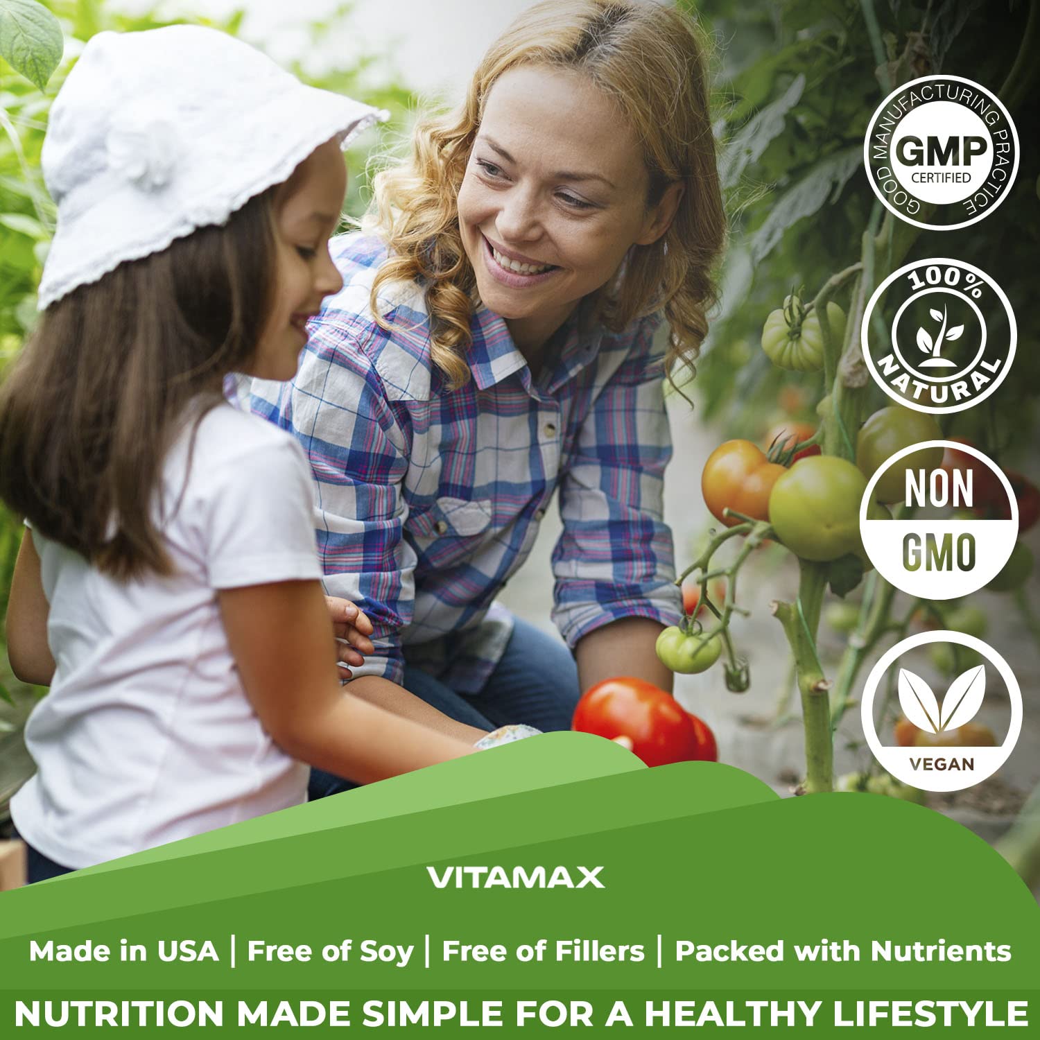 Vitamax familia activa usando producto, ideal para adultos y niños en movimiento