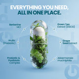Vitamax cápsulas en mano para visualizar tamaño y toma fácil