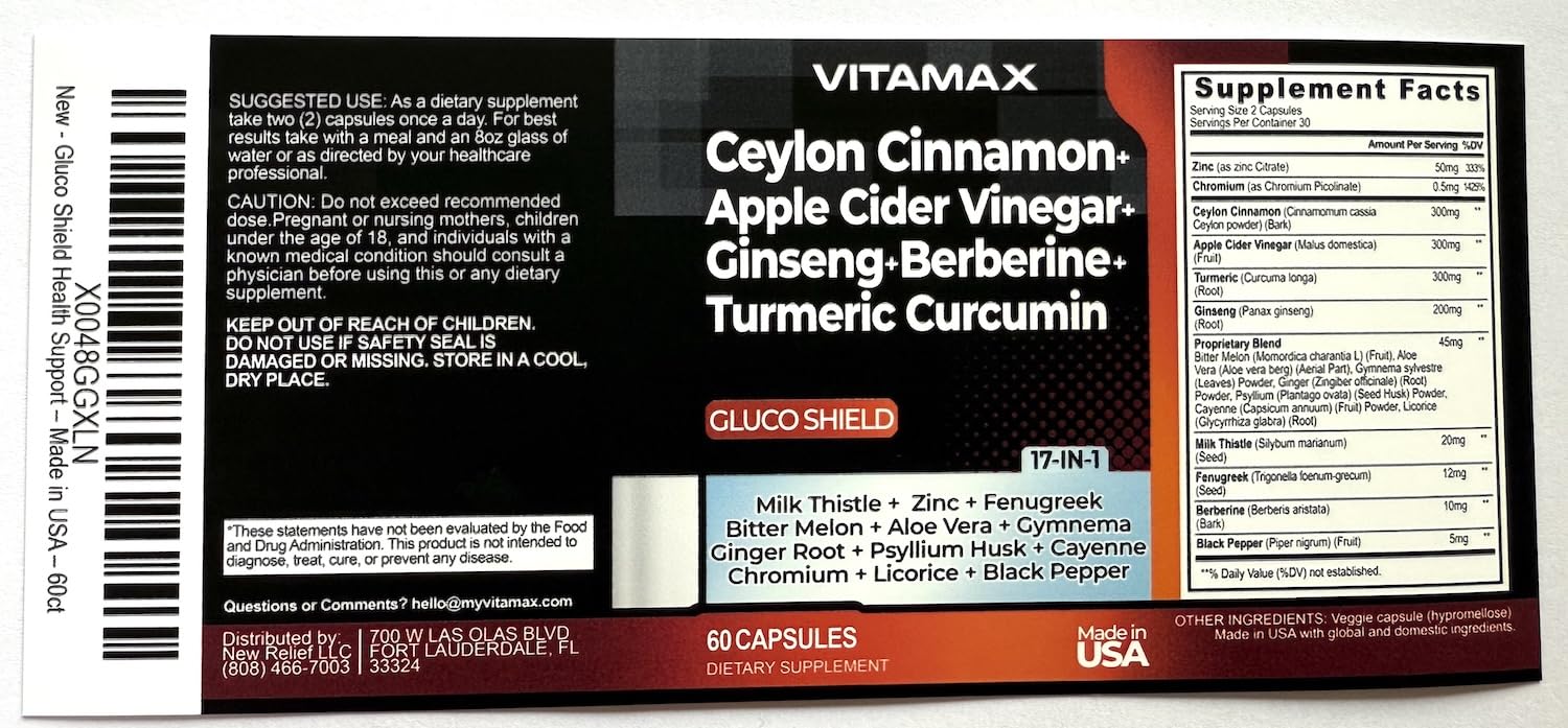 Vitamax gráfico de composición resaltando mezcla 16 en 1