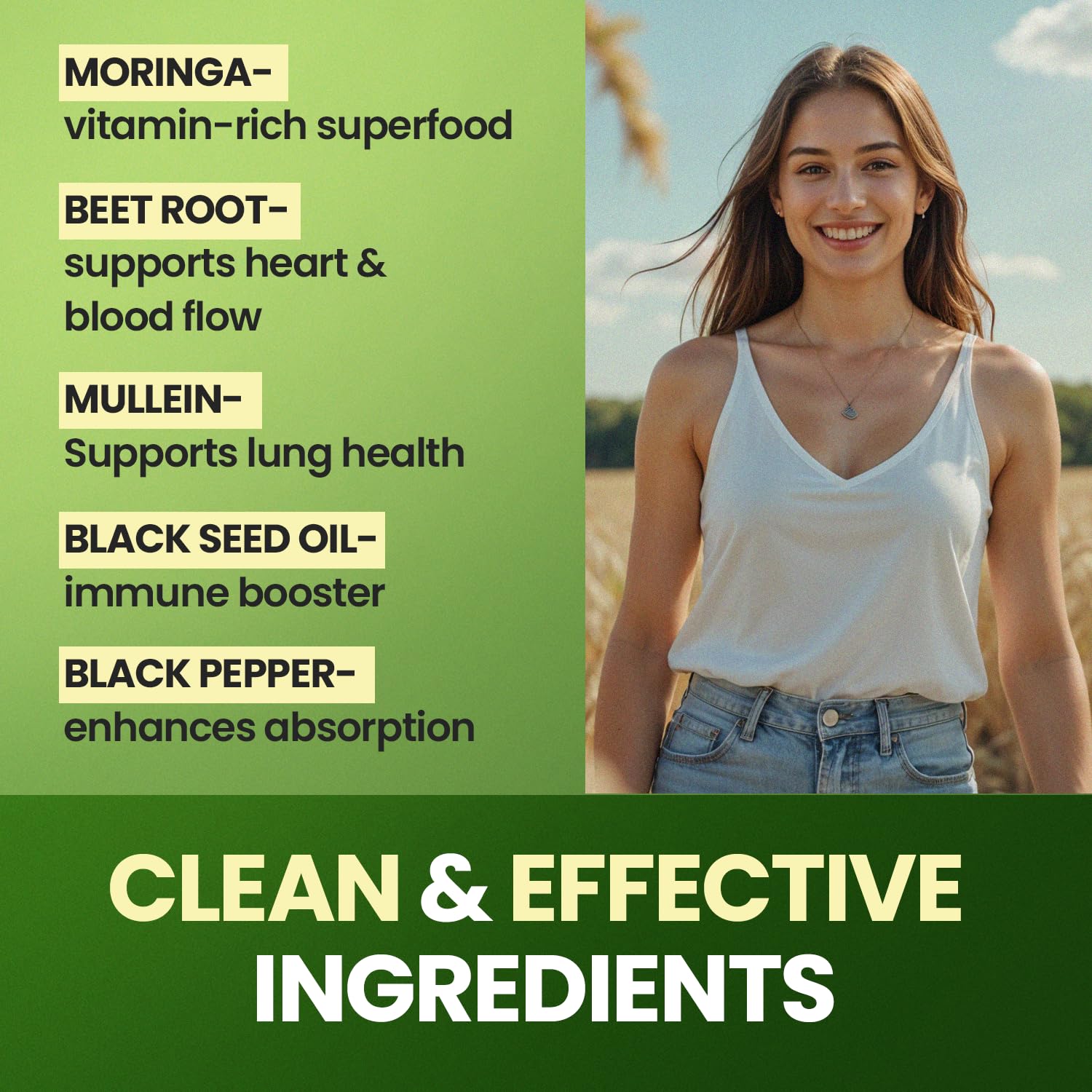Vitamax etiqueta con información nutricional y lista de ingredientes clara