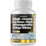 Vitamax envase frontal mostrando marca y fórmula 16 en 1, transmite confianza