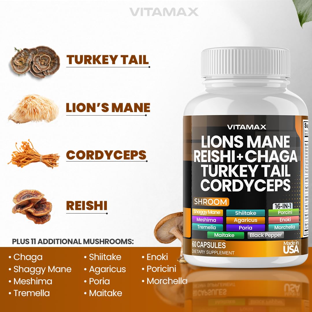 Vitamax textura de polvo y cápsula enfatizando pureza y potencia